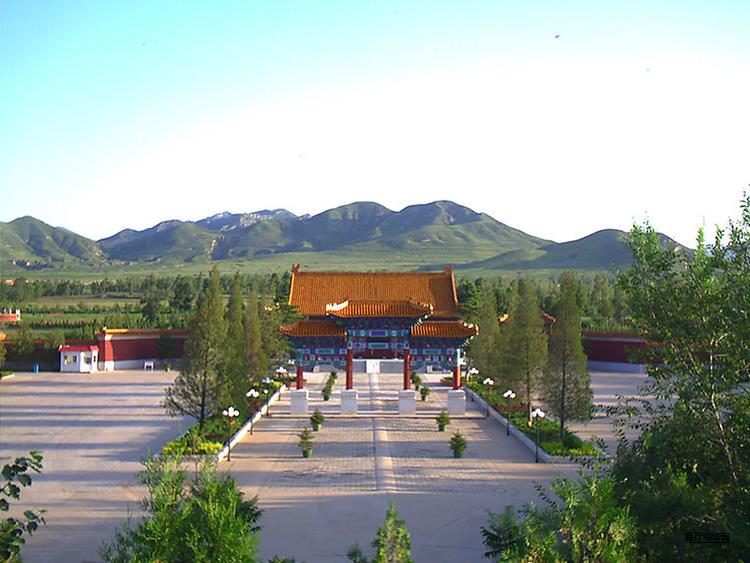 中华永久陵园俯瞰图